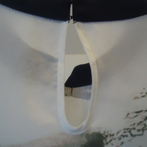 Hanhzhou Mulberry Silk Traditional Dress Art Smoke  Size L NWT's. - Picture 5 of 15